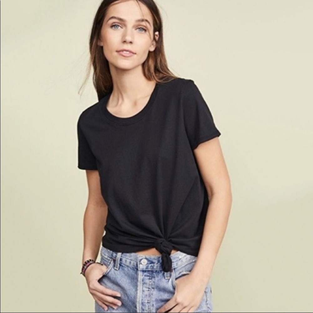 Madewell Knot Front Tee